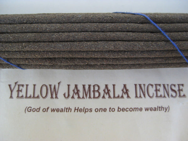 Yellow Jambala Tibetan Incense