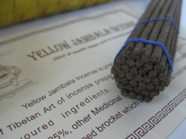 Yellow Jambala Tibetan Incense