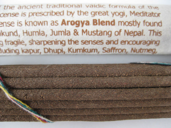 Natural Arogya Vaidhyaraj Dhoop incense sticks