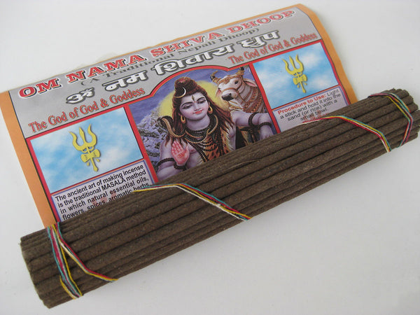 Set of five Hindu tradition incense blends
