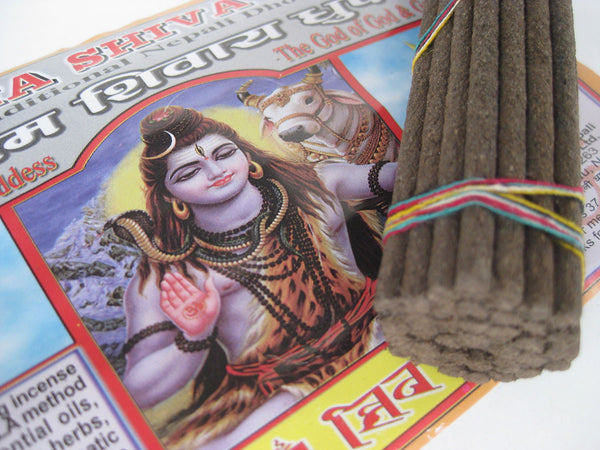 Set of five Hindu tradition incense blends