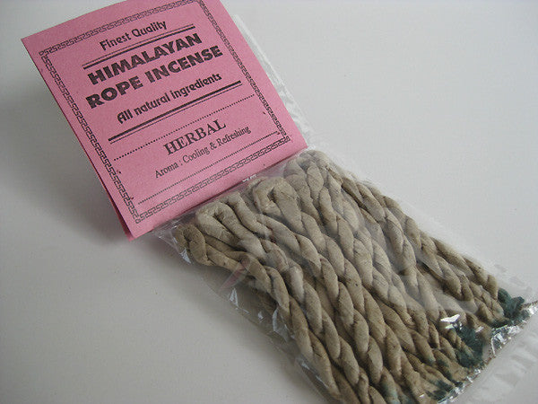 Herbal Rope Incense handmade in Nepal
