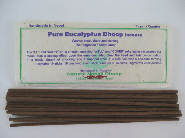 Pure Aromatic Eucalyptus Dhoop Incense