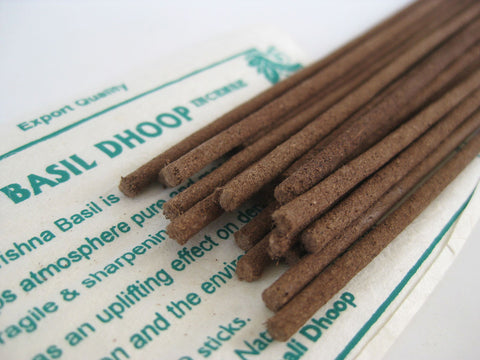 Pure Aromatic Basil Dhoop Incense