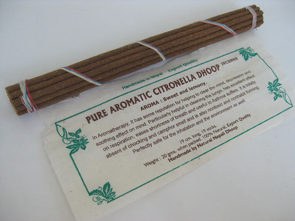 Pure Aromatic Citronella Dhoop Incense