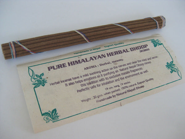 Pure Aromatic Himalayan Herbal Dhoop Incense
