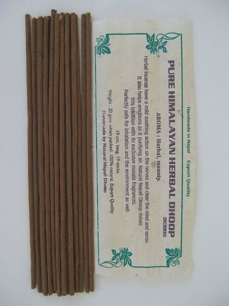 Pure Aromatic Himalayan Herbal Dhoop Incense