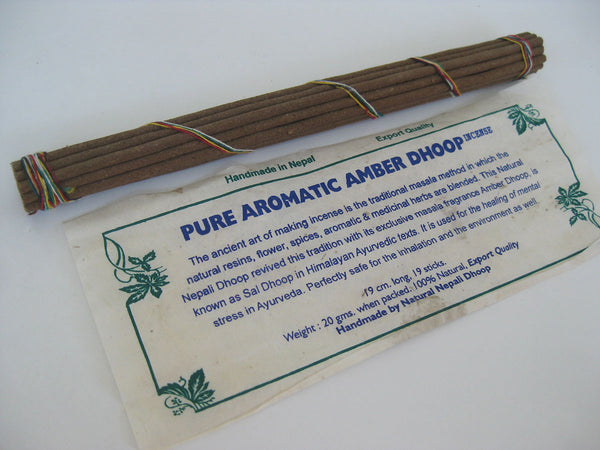 Pure Aromatic Amber Dhoop Incense