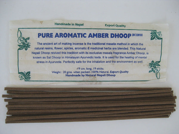 Pure Aromatic Amber Dhoop Incense