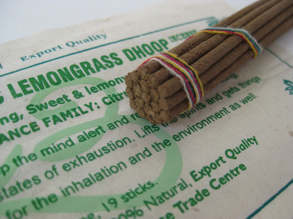 Pure Aromatic Lemongrass Dhoop Incense