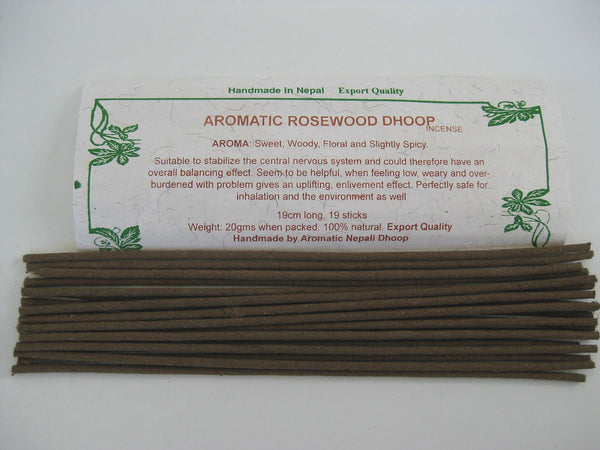 Pure Aromatic Rosewood Dhoop Incense