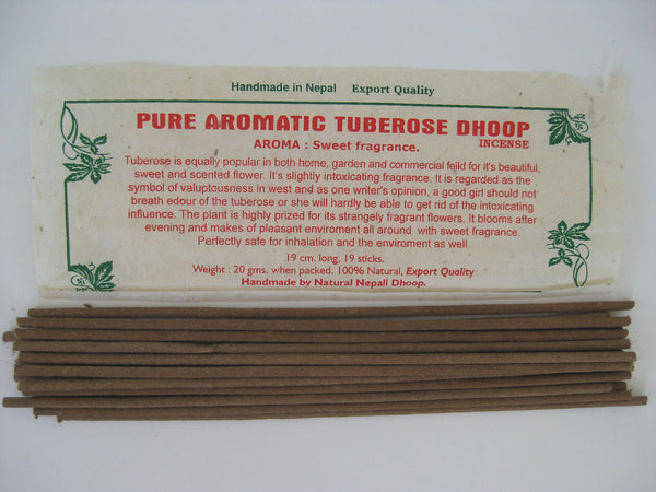 Pure Aromatic Tuberose Dhoop Incense