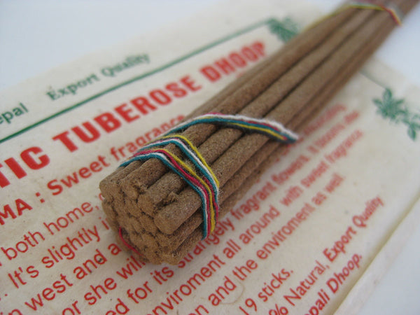 Pure Aromatic Tuberose Dhoop Incense