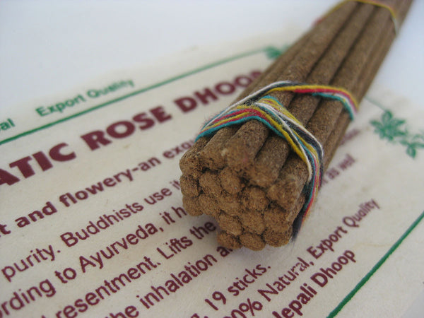 Pure Aromatic Rose Dhoop Incense