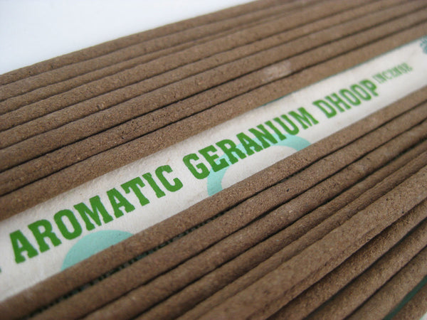 Pure Aromatic Geranium Dhoop Incense