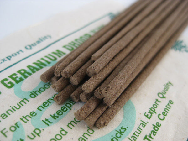 Pure Aromatic Geranium Dhoop Incense