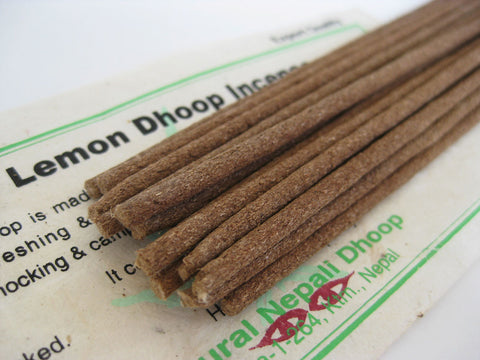 Pure Aromatic Lemon Dhoop Incense