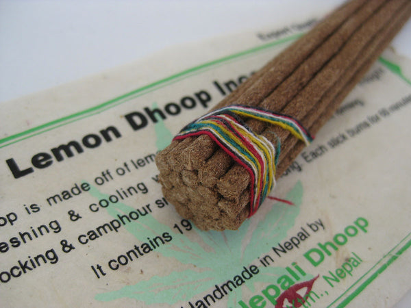 Pure Aromatic Lemon Dhoop Incense