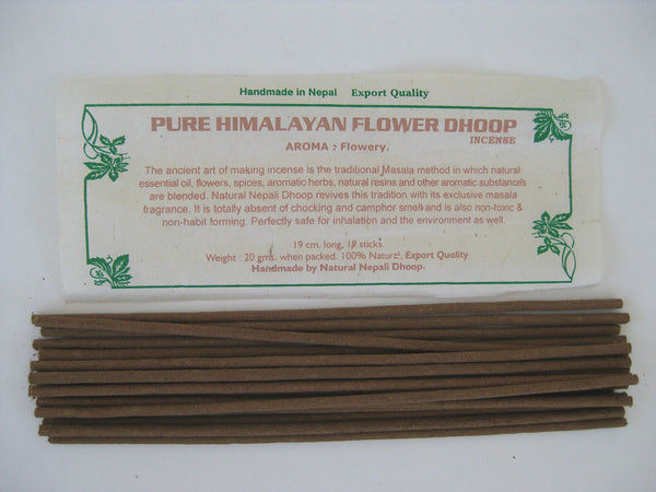Pure Aromatic Himalayan Flower Dhoop Incense