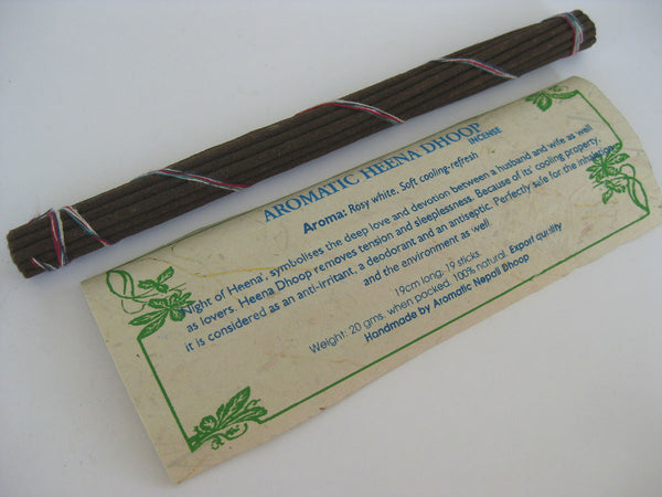 Pure Aromatic Heena Dhoop Incense