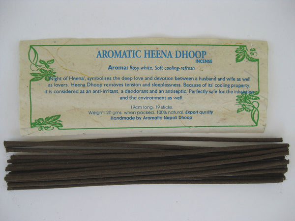 Pure Aromatic Heena Dhoop Incense