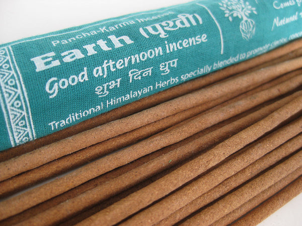 Pancha-Karma Incense Earth - Good afternoon incense