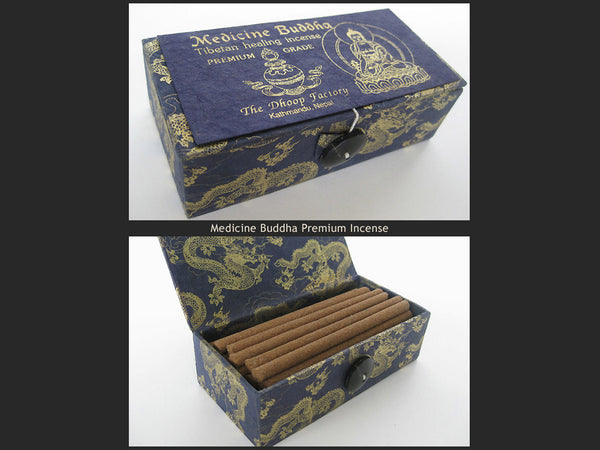 Set of ten healing blends of natural Tibetan Incense