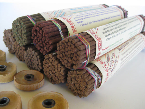Set of eight Himalayan herbs Tibetan incense