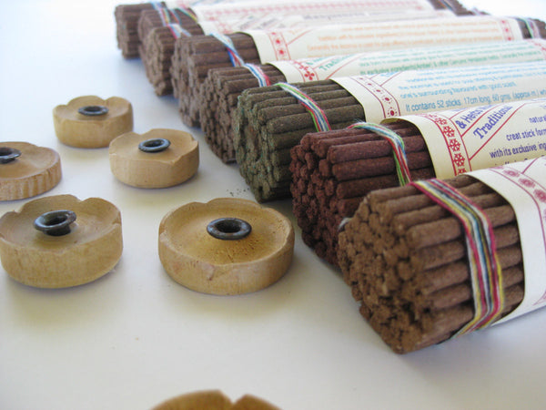 Set of eight Himalayan herbs Tibetan incense