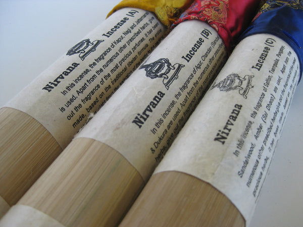 Set of three Nirvana Tibetan Incense