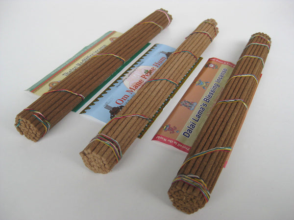 Set of three long stick Tibetan Incense