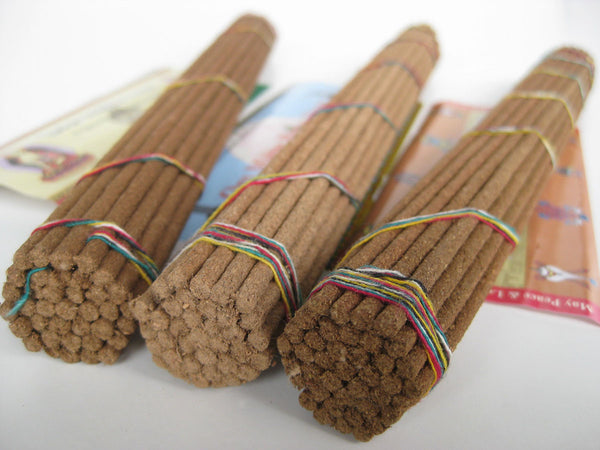 Set of three long stick Tibetan Incense