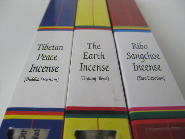 Set of three spiritual Tibetan Incense blends