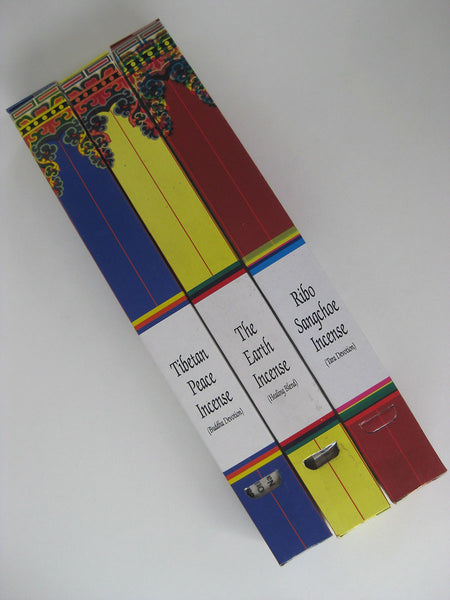 Set of three spiritual Tibetan Incense blends