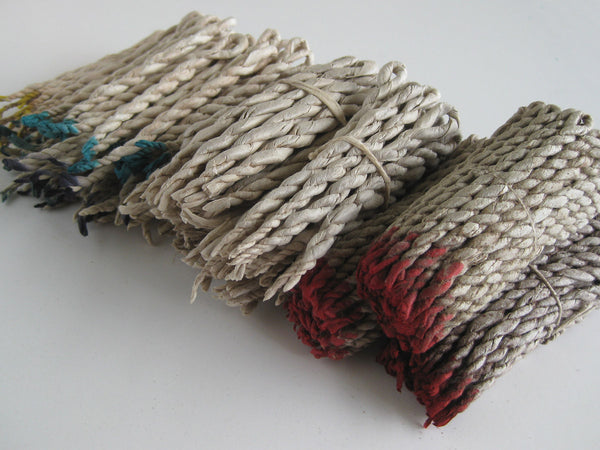 Set of nine Himalayan rope incense