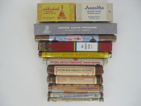 Set of Twelve Tibetan Incense #1
