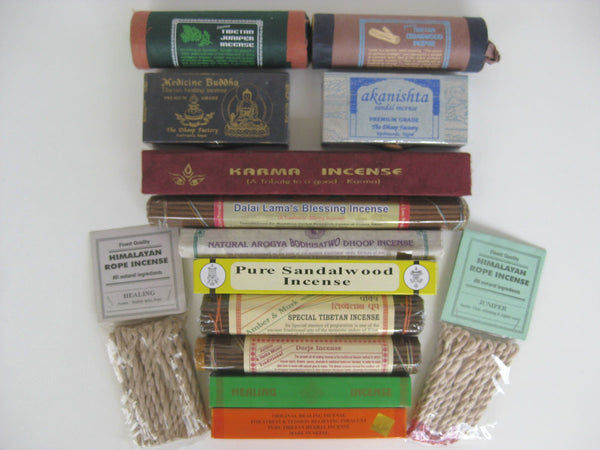 Set of Fourteen Tibetan Incense #1