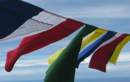 TIBETAN PRAYER FLAGS